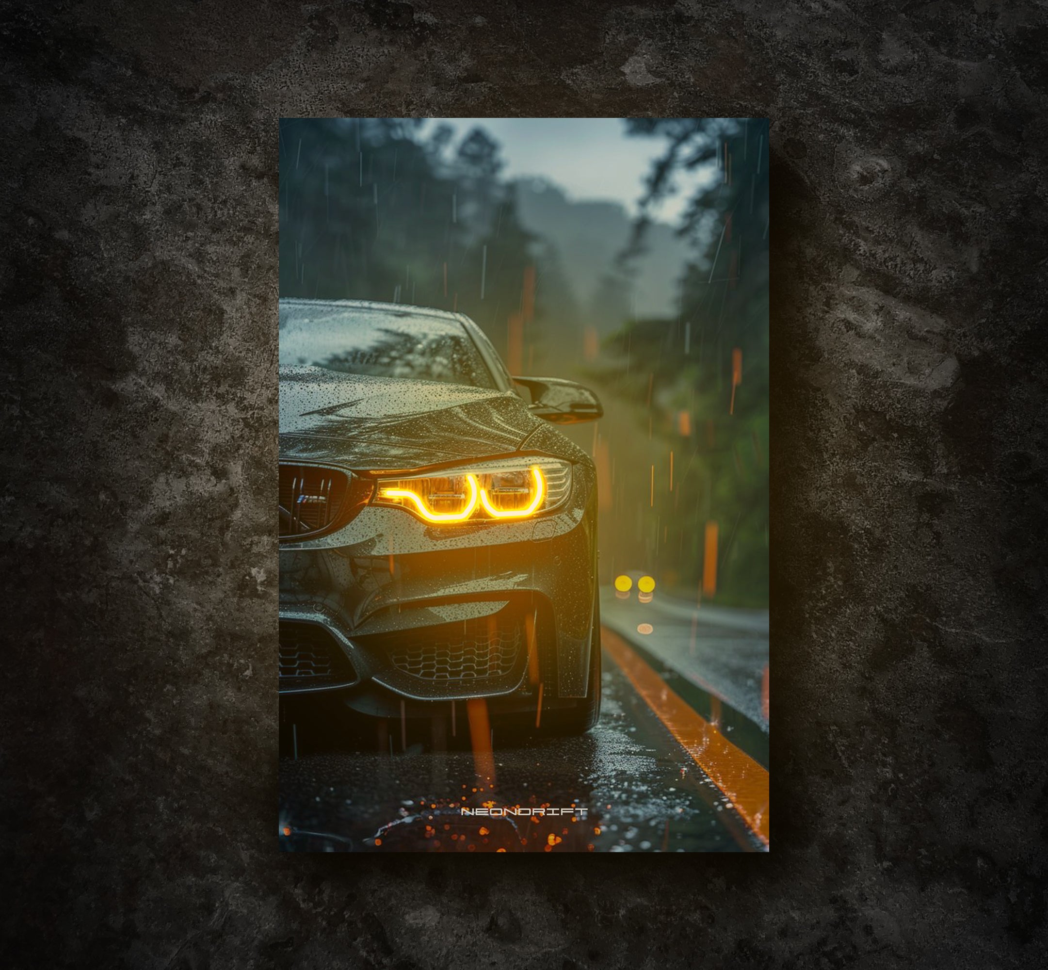 BMW M4 "RAINFOREST" | Neon LED Slika